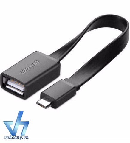 Ugreen 10821 | Cáp OTG Micro USB Cao Cấp 10Cm