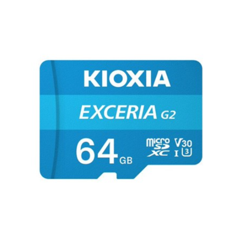 Thẻ Nhớ Kioxia 64GB microSD | Tốc Độ 100MB/s Chuẩn UHS-I Tương Thích Mọi Thiết Bị