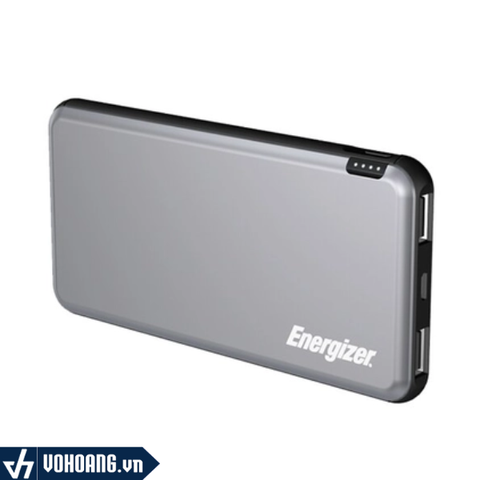 Energizer UE10046 | Pin Sạc Dự Phòng Siêu Nhẹ Với Hai Cổng USB-A Có Hỗ Trợ Sạc Nhanh