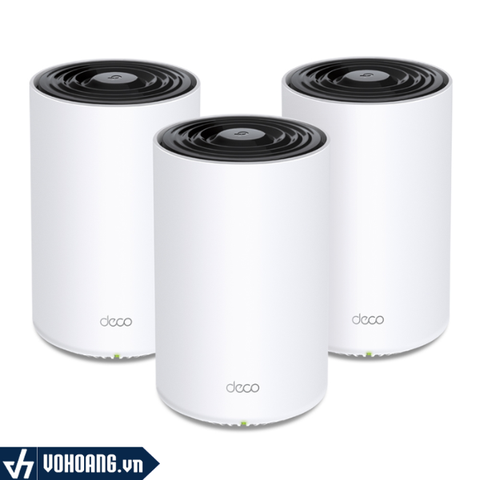 TP-Link Deco X68 (Pack 3) | Hệ Thống Mesh WiFi6 Tích Hợp Trên 3 Băng Tần Sóng Tốc Độ Cao Chuẩn AX3600