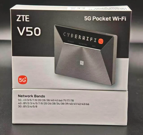 ZTE V50 (MU351) | Bộ Phát WiFi 5G Chuyên Dụng Cho Xe Otô Nhỏ Gọn
