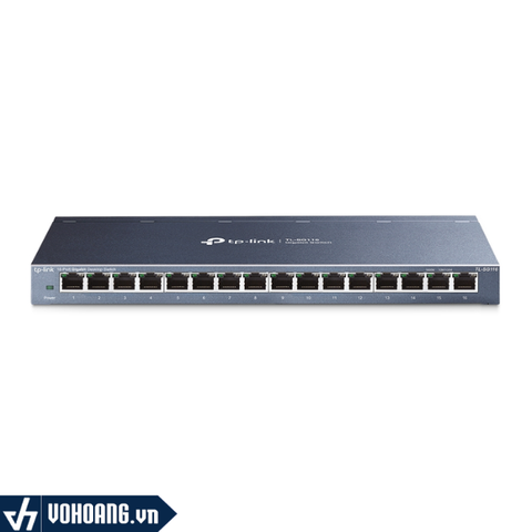 TP-LINK TL-SG116 | Switch Để Bàn 16 Cổng 10/100/1000Mbps Cắm Và Sử Dụng