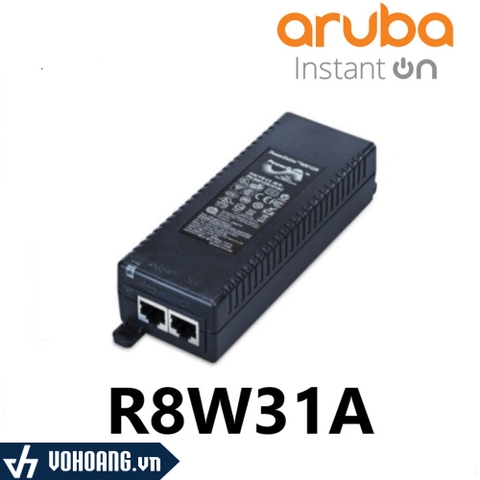 Aruba R8W31A | Nguồn PoE Chuẩn 802.3af 15.4W Midspan Dành Cho Dòng Instant On