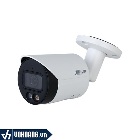 DAHUA DH-IPC-HFW2449S-S-IL | Camera AI 4MP Full Color Chiếu Sáng Kép Kèm Mic