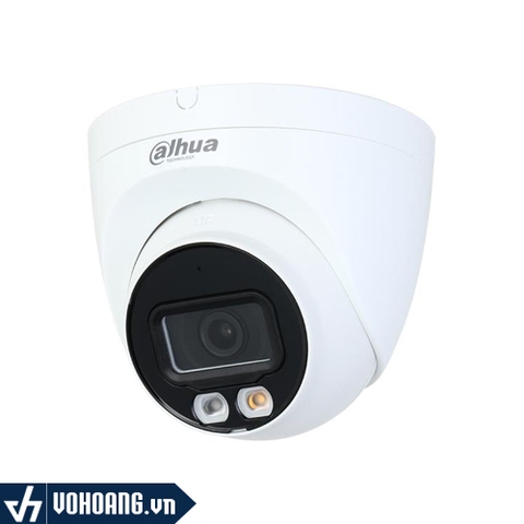 DAHUA DH-IPC-HDW2449T-S-IL | Camera AI 4MP Full Color Chiếu Sáng Kép Kèm Mic