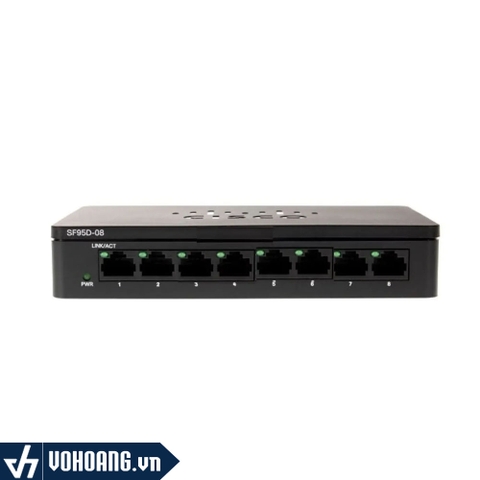 Cisco SF95D-08 | Switch Chia Mạng 8 Cổng 10/100Mbps Tốc Độ Cao