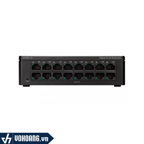 Cisco SF95D-16 | Switch Chia Mạng 16 Cổng 10/100Mbps Tốc Độ Cao