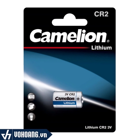 Camelion CR2 | Pin Lithium 3V Photo Power Cho Máy Ảnh, Máy Quay | Phân Phối Chính Hãng