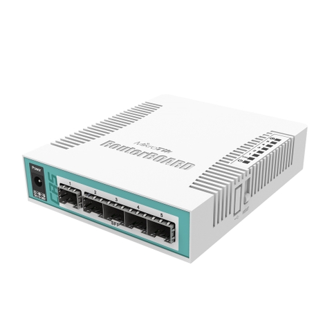 Mikrotik CRS106-1C-5S | Smart Switch Chia Mạng 5 Cổng SFP + 1 Combo Gigabit