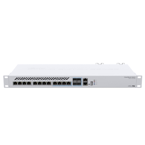Mikrotik CRS312-4C+8XG-RM | Switch Chuyển Mạch Cổng RJ45/SFP+ 10G Tốc Độ Cao