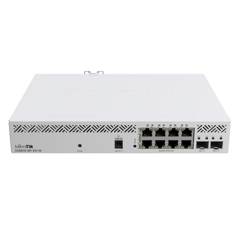Mikrotik CSS610-8P-2S+IN | Switch 8 Cổng PoE++ Gigabit 140W, 2 Cổng SFP+ 10GB