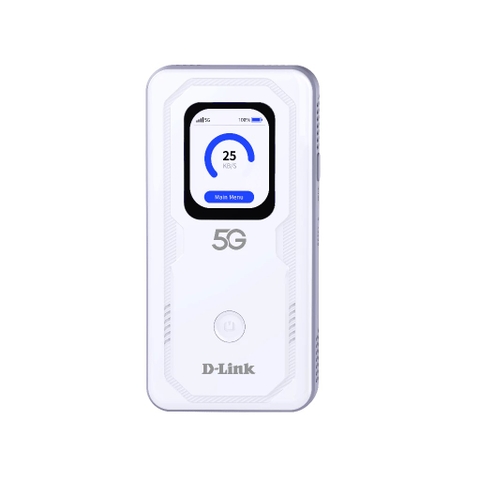 D-Link DWR-U2100 | Bộ Phát WiFi 5G Cầm Tay Tốc Độ Cao - Pin 6000mah Có Màn Hình