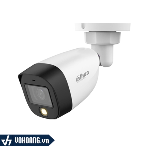 DAHUA DH-HAC-HFW1239CP-LED | Camera HDCVI Full Color 2.0MP Có Đèn LED Ban Đêm