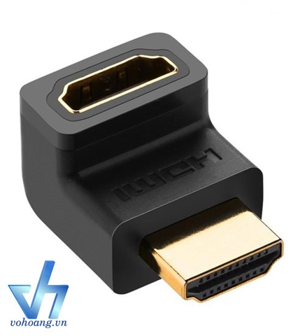 Ugreen 20110 | Đầu Nối HDMI Xoay 90 độ (Bẻ Lên)