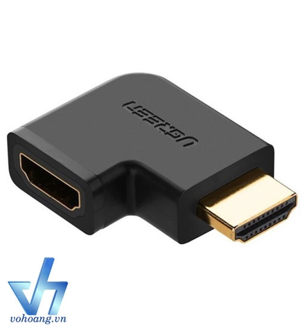 Ugreen 20112 | Đầu Nối HDMI Xoay 90 Độ (Bẻ Phải)