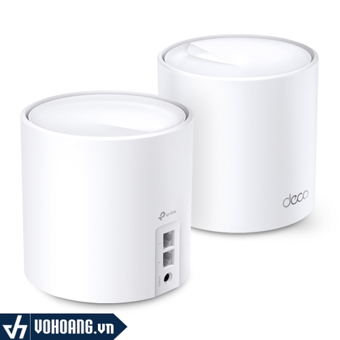 Tp-Link DeCo X20 (Pack 2)| Hệ Thống Mesh Wi-Fi Thế Thệ 6 Không Điểm Chết Tốc Độ AX1800