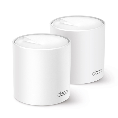 TP-Link Deco X50 (Pack 2)| Bộ Mesh WiFi 6 Chuẩn AX3000 Tích Hợp Công Nghệ AI-Driven Không Điểm Chết