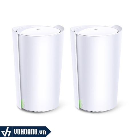 TP-Link Deco X90 (Pack 2)| Siêu Phẩm WiFi Mesh Công Nghệ AI-Driven Thông Minh Tốc Độ Cao AX6600