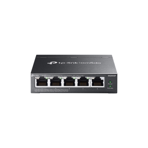 TP-LINK Omada ES205GP | Easy Managed Switch 5 Cổng Gigabit với 4 Cổng PoE+