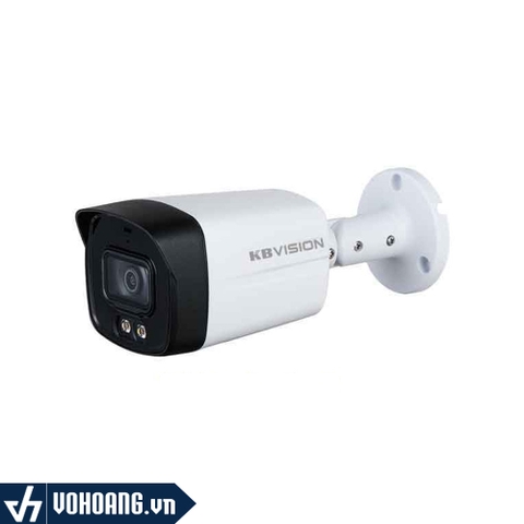 KBVISION KX-CF2203L-A | Camera CVI/TVI/AHD/Analog Full Color 2MP - Tích Hợp Mic