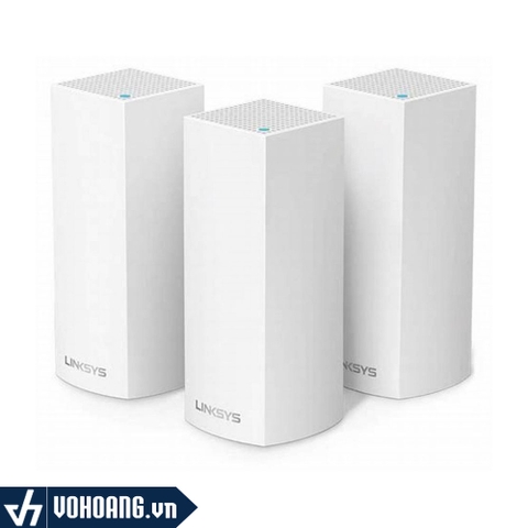 LINKSYS WHW0103 Pack 3 | Bộ Wi-Fi Mesh Băng Tần Kép Tốc Độ Cao AC1300