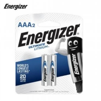 Energizer L92 BP2 | Pin AAA Ultimate Lithium Cao Cấp | Hàng Chính Hãng