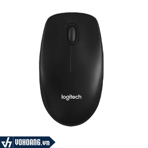 Logitech B100 | Chuột Quang USB Giá Rẻ Độ Nhạy Cao 1000DPI Giao Tiếp Cổng USB