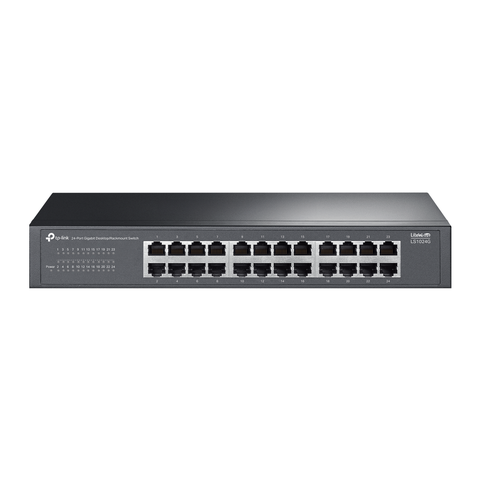 TP-Link LS1024G | Switch 24 Cổng Gigabit Để Bàn / Gắn Tủ Rack Vỏ Kim Loại