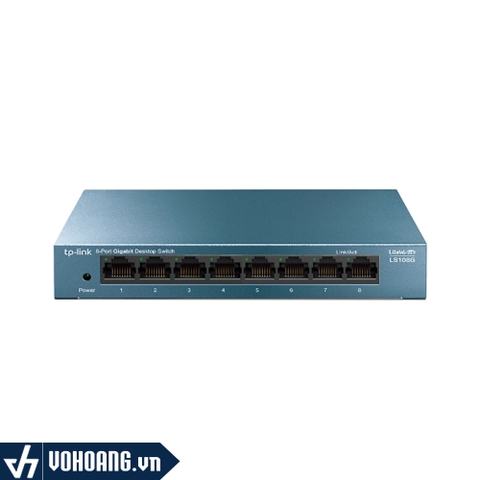 Tp-Link LS108G | Switch Chia Mạng 8 Cổng Gigabit Vỏ Kim Loại Thế Hệ Mới | Hàng Chính Hãng
