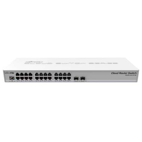 Mikrotik CRS326-24G-2S+RM | Bộ Chuyển Mạch 24 cổng Gigabit với 2 SFP+ DualBOOT