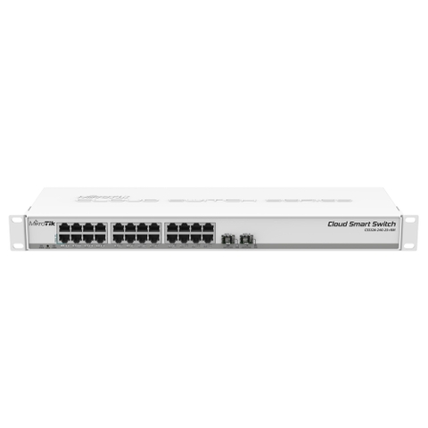 Mikrotik CSS326-24G-2S+RM | Bộ Chuyển Mạch 24 cổng Gigabit với 2 SFP+