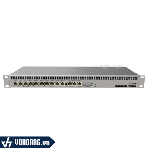 Mikrotik RB1100AHx4 | Router Cân Bằng Tải Công Nghiệp MultiWan 13 Port Gigabit Giá Tốt