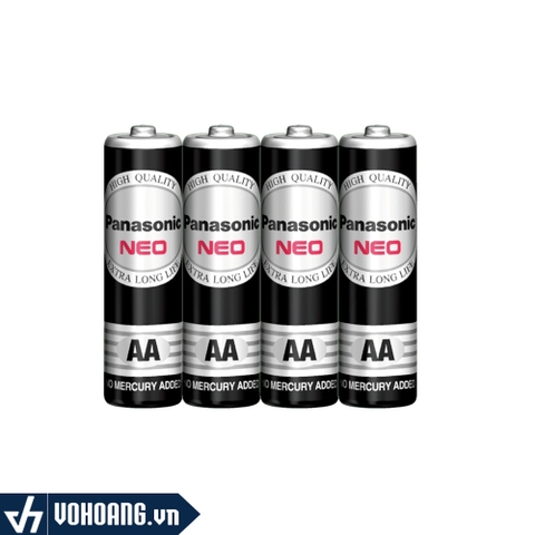 Panasonic R6NT/4SB | Vỉ 4 Viên Pin AA NEO Carbon Chống Chảy Giá Ưu Đãi