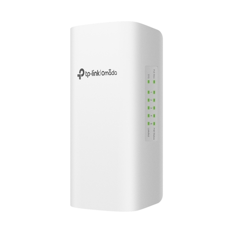 TP-Link Omada SG2005P-PD | Switch Gigabit PoE Ngoài Trời 1 Cổng In, 4 Cổng Out