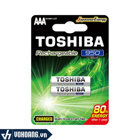 Toshiba TNH-03GAE BP-2C | Pin Sạc AAA 1.2V Dung Lượng 950mAh
