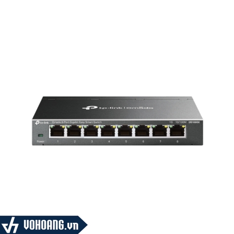 TP-Link DS108GE | Switch 8 Cổng Gigabit Chia Vlan, Giới Hạn Băng Thông