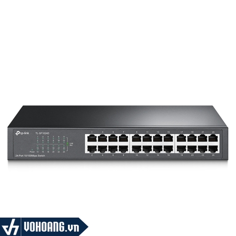 TP-Link TL-SF1024D | Switch Chia Mạng 24 Cổng 10/100 Mbps Mở Rộng Mạng Internet Của Bạn | Hàng Chính Hãng