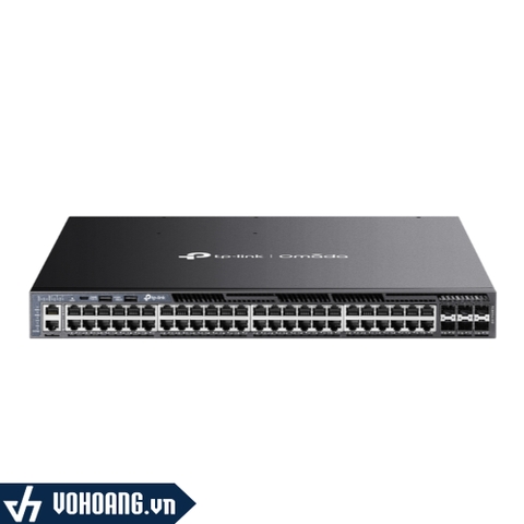 TP-LINK SG6654XHP | Switch Managed L3 48 Cổng PoE+ Gigabit + 6 SFP+ 10G