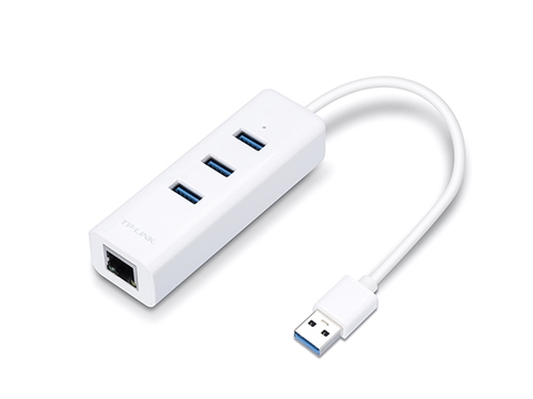 TP-Link UE330 | Bộ Chia Cổng USB-A ra 3 cổng USB-A 3.0 & Mạng Gigabit Ethernet