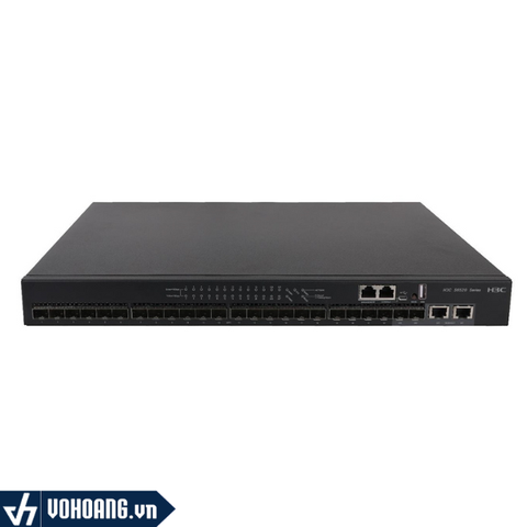 H3C LS-6520X-24ST-SI | Managed Switch 24 Cổng SFP 1G/10G Layer 3 Với 2 Cổng Combo Multi Gigabit