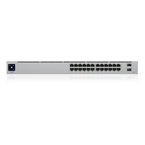 UniFi USW-24-PoE | Switch 24 Port Gigabit Với 16 Cổng PoE+ Công Suất 95W