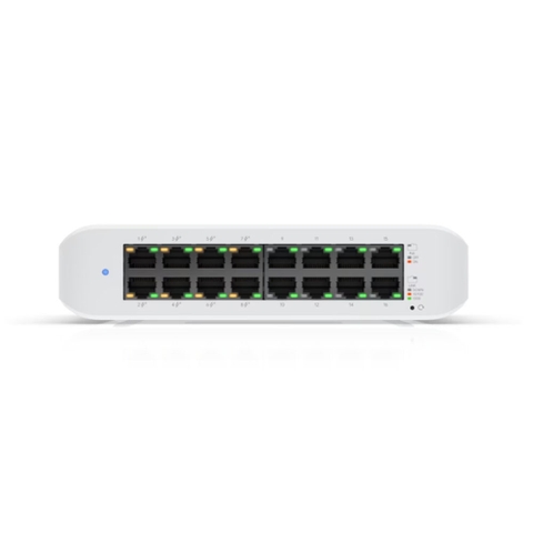 UniFi USW-Lite-16-PoE | Switch 16 Port Gigabit Với 8 Cổng PoE+ Công Suất 45W