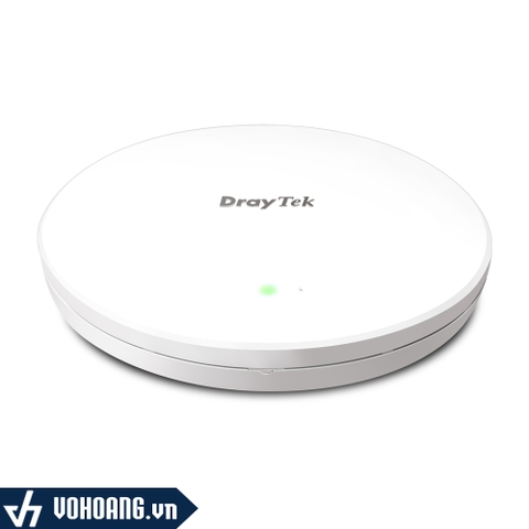 Draytek VigorAP 960C | Access Point WiFi Ốp Trần WiFi 6 AX1800 Chịu Tải 200+ User