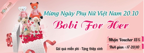 Bobi For Her - Mừng ngày Phụ Nữ Việt Nam 20.10