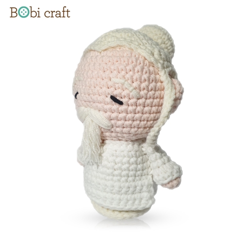 Thú bông len Bobicraft - Ông Bụt - Đồ chơi an toàn Quà tặng bé