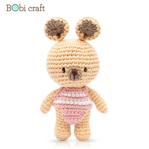 Thú bông len Bobicraft - Kangaroo Karo Nhí - Đồ bơi - Đồ chơi an toàn Quà tặng bé