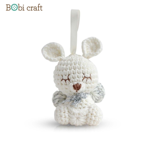 Thú bông len Bobicraft - Kangaroo treo - Bộ platinum - Đồ chơi an toàn Quà tặng bé