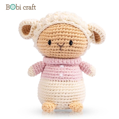 Thú bông len Bobicraft - Barbra âm nhạc - Đồ chơi an toàn Quà tặng bé