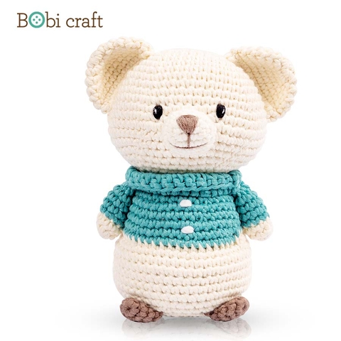 Thú bông len Bobicraft - Bobbie âm nhạc - Đồ chơi an toàn Quà tặng bé