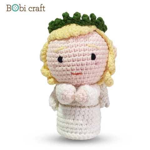 Thú bông len Bobicraft - Thiên thần - Đồ chơi an toàn Quà tặng bé